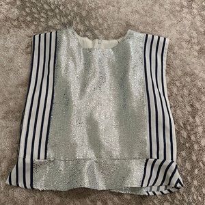Koch silver metallic top